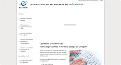 Desktop Screenshot of etisa.com.mx
