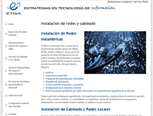 Tablet Screenshot of etisa.com.mx